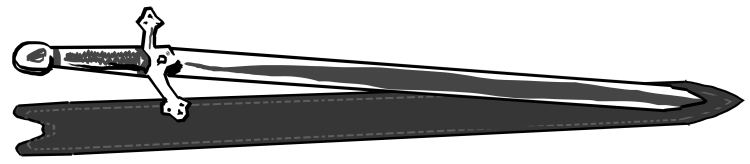 Mary's antique sword